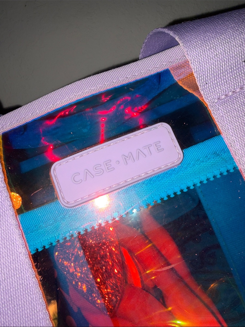 Case Mate iridescent Holographic jelly tote (medium) crossbody - Picture 13 of 13